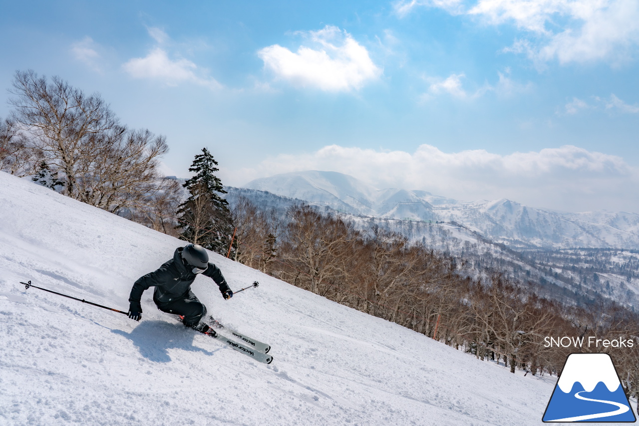 キロロリゾート｜[okaphoto]ことフォトグラファー・岡崎宜紀さんの撮影に密着。被写体となるのは...全日本スキー技術選ファイナリスト『原田侑駿 - Yuma Harada』(^^)/